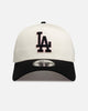 New Era Los Angeles Dodgers "Chrome Black Pink" 9Forty A-Frame Snapback White