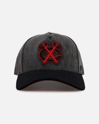 47 Brand Chicago Blackhawks 'Black & Red' 47 Offside Snapback Black/Red