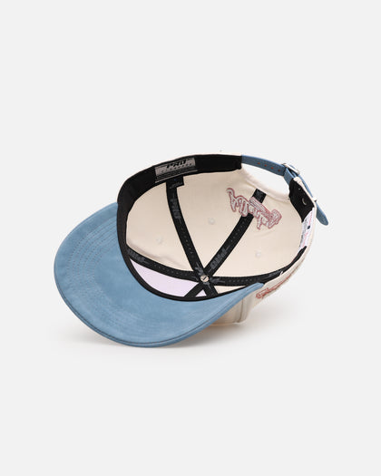 Pro Standard Atlanta Braves 'Tapestry' Pinch Front Strapback Natural