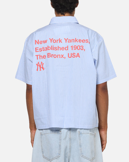 Majestic Athletic New York Yankees Graphic Boxy Shirt White/Blue