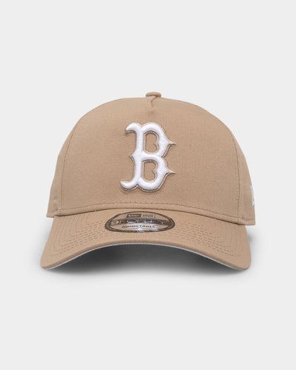 New Era Boston Red Sox 9FORTY A-Frame Snapback Tumbleweed