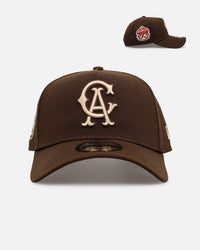 New Era Los Angeles Angels 'Stay Classy' 9FORTY A-Frame Snapback Walnut