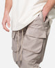 MNML Snap Front Cargo Pants Grey