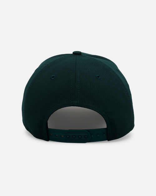 New Era Oakland Athletics 'Evergreen' 9FORTY A-Frame Snapback Dark Green