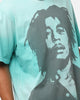 Bob Marley Bob Hem Vintage T-Shirt Washed Teal/Black