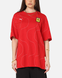 Puma X Scuderia Ferrari Monza T-Shirt Rosso Corsa