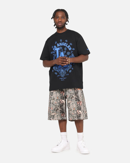 New Era Los Angeles Dodgers Paisley Oversized T-Shirt Black
