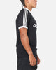 Adidas 3-Stripes Ringer T-Shirt Black