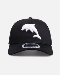 New Era Dolphins 'NRL Glow In The Dark' 9FORTY A-Frame Snapback Black