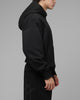 Loiter Ultra Hybrid Zip Hoodie Black Stealth