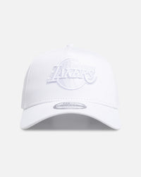 New Era Los Angeles Lakers 'Optic White' 9FORTY A-Frame Snapback Optic White