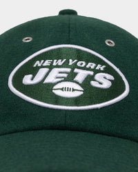 47 Brand New York Jets 'Wooly Clean-Up' Strapback Dark Green