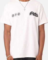 Rats Get Fat Drain Gang T-Shirt White