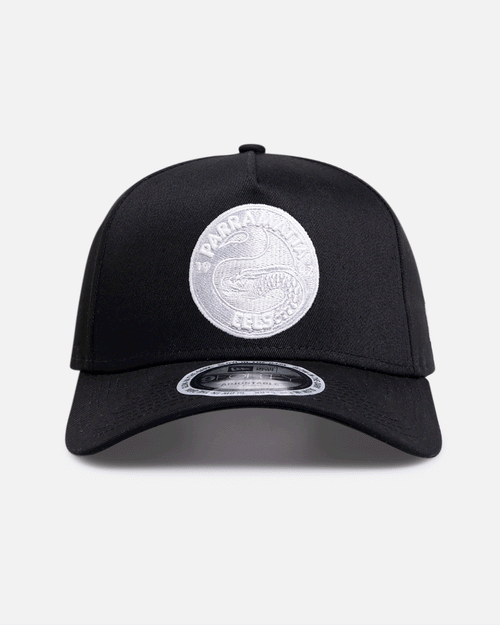 New Era Parramatta Eels 'NRL Glow In The Dark' 9FORTY A-Frame Snapback Black