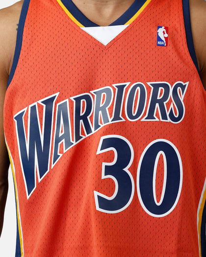Mitchell & Ness Golden State Warriors Stephen Curry 2010 Swingman Jersey Orange