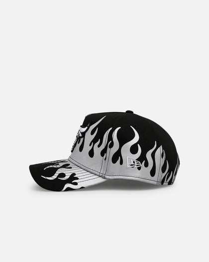 New Era Chicago Bulls 'Metallic Flames' 9FORTY A-Frame Snapback Black/Silver