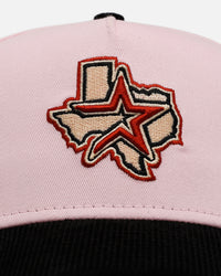 New Era Houston Astros 'Pink Crown' 9FORTY A-Frame Snapback Pink