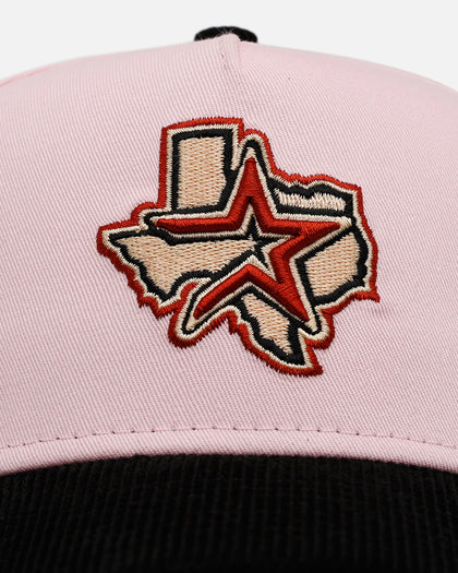 New Era Houston Astros 'Pink Crown' 9FORTY A-Frame Snapback Pink