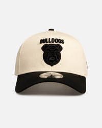 New Era Canterbury-Bankstown Bulldogs 'Chrome Black' 9FORTY A-Frame Snapback White/Black