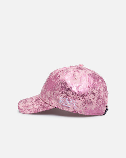 Von Dutch Heart Studded Dad Strapback Pink
