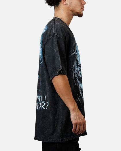 73Studio X Game Of Thrones Night Kings Vintage T-Shirt Black Acidwash