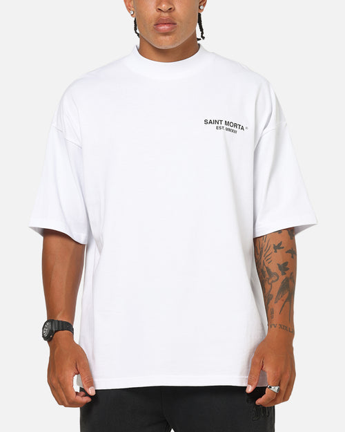 Saint Morta Departed Boxy T-Shirt White