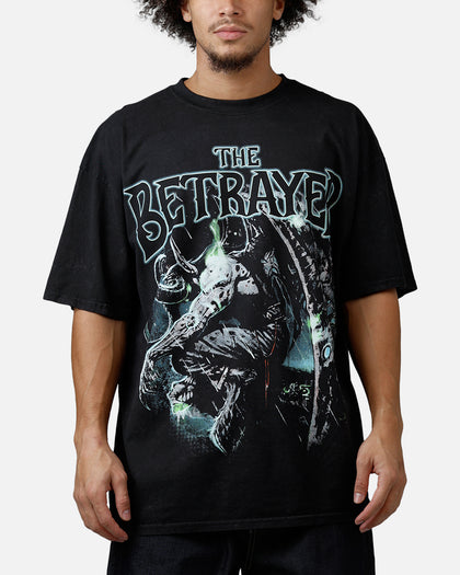 73Studio X Warcraft The Betrayer T-Shirt Black Acidwash