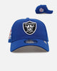 New Era Las Vegas Raiders '1996 NFL Draft' 9FORTY A-Frame Snapback Blue