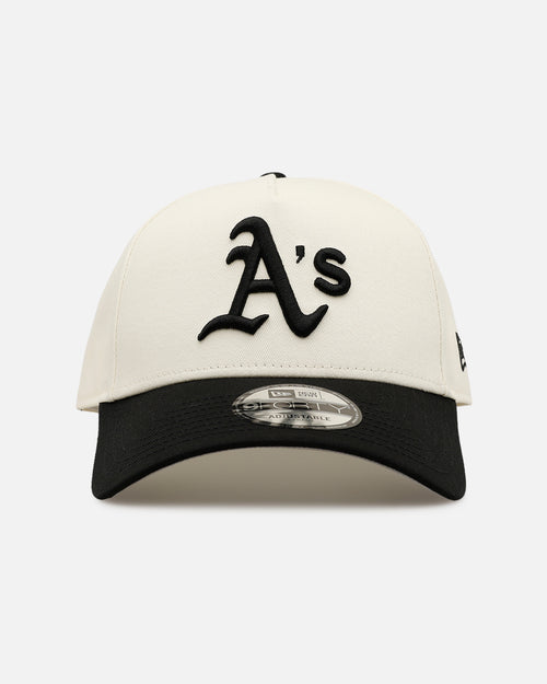 New Era Oakland Athletics 'Easy Chrome Black' 9FORTY A-Frame Snapback Chrome/Black