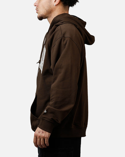 New Era Los Angeles Lakers Upholstery Hoodie Walnut
