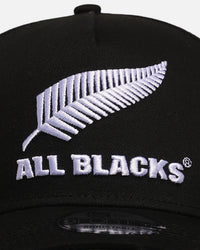 New Era New Zealand All Blacks 'All Blacks Collection' 9FORTY A-Frame Snapback Black/White