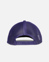 New Era Utah Jazz 'HWC' 9SEVENTY Trucker Stretch Snapback Dark Purple