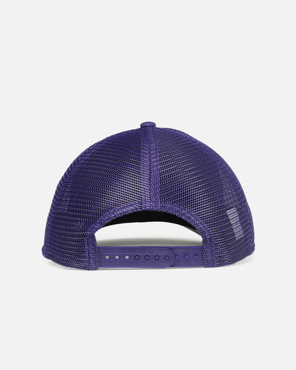 New Era Utah Jazz 'HWC' 9SEVENTY Trucker Stretch Snapback Dark Purple