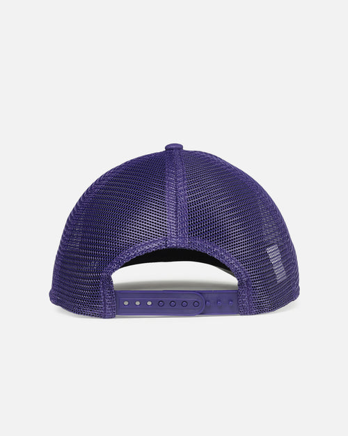 New Era Utah Jazz 'HWC' 9SEVENTY Trucker Stretch Snapback Dark Purple
