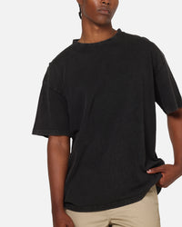 American Thrift New Standard T-Shirt Black Acidwash