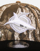 New Era Cronulla Sutherland Sharks 'NRL Real Tree' 9FORTY A-Frame Snapback Real Tree Camo