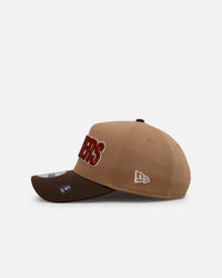 New Era Green Bay Packers 'Thanksgiving Football' 9FORTY A-Frame Snapback Khaki