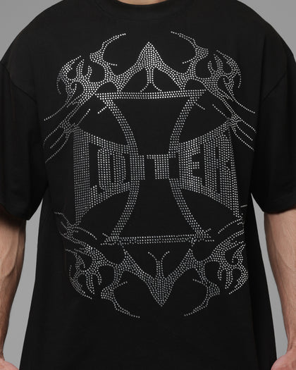 Loiter Cybercross T-Shirt Washed Black