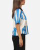 Nike Women's Sportswear Street Oversized Striped Jersey Blue/White