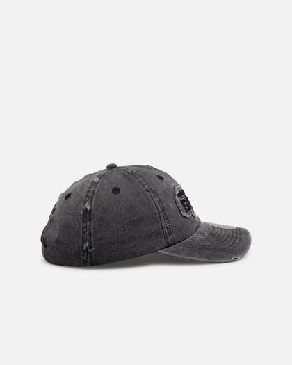 Mitchell & Ness San Antonio Spurs 'Destroyed' Dad Fit Strapback Washed Black