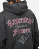 Represent Duality Hoodie Washed Black