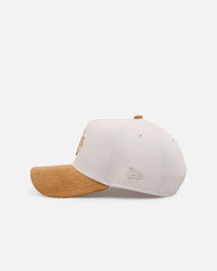New Era Oakland Athletics 'Honey Pot' 9FORTY A-Frame Snapback Stone/Wheat