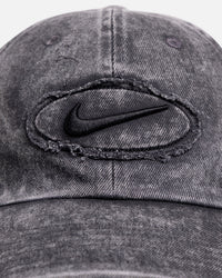 Nike Club Unstructured Denim Patch Cap Anthracite