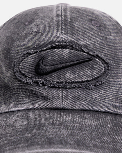 Nike Club Unstructured Denim Patch Cap Anthracite