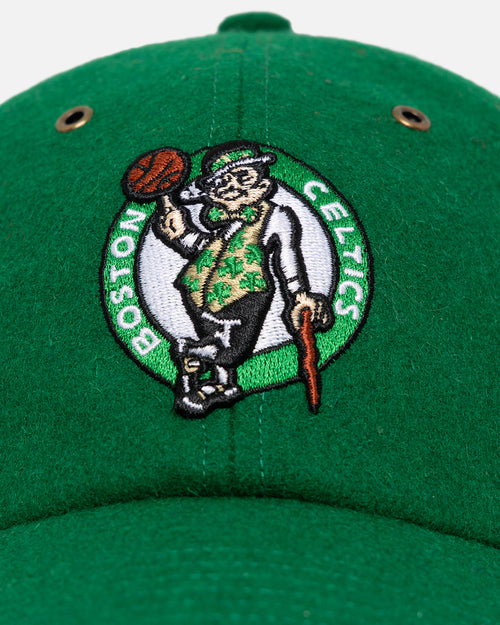 47 Brand Boston Celtics Wooly Clean Up Strapback Kelly