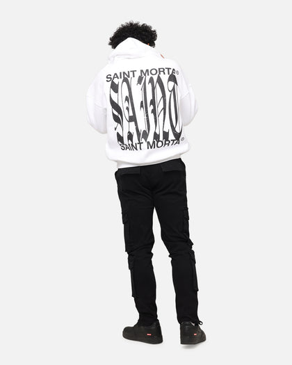 Saint Morta Ye Old Boxy Hoodie White