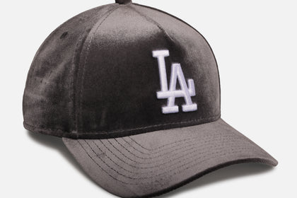 New Era Los Angeles Dodgers 'Velvet Dreams 2.0' 9FORTY A-Frame Snapback Grey