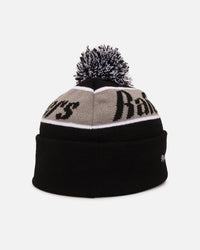 Mitchell & Ness Las Vegas Raiders Team Pom Beanie Black/Grey