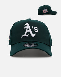 New Era Oakland Athletics 'Evergreen' 9FORTY A-Frame Snapback Dark Green