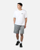 Off White Diag Sweat Shorts Grey Heather